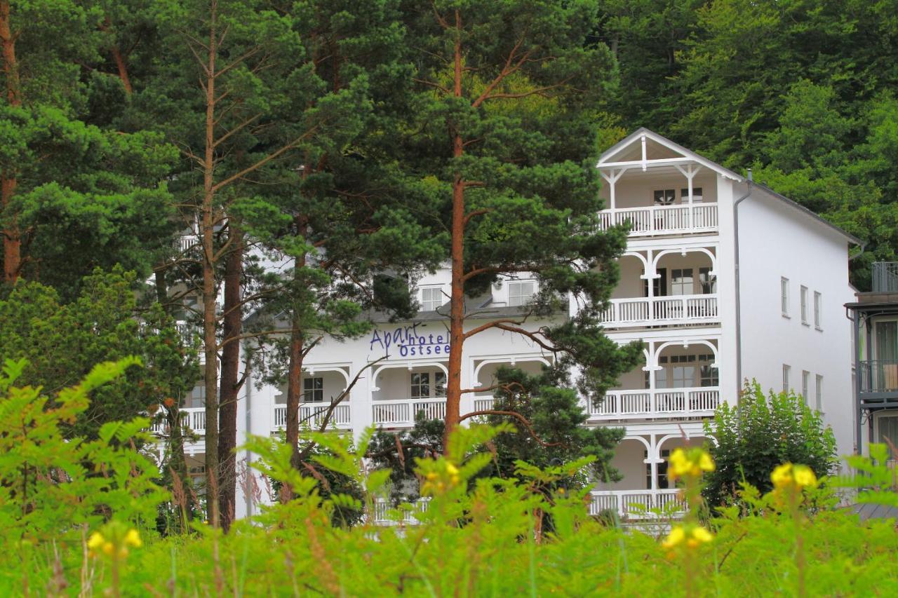 Aparthotel Ostsee Fewo 26 Balkon, Meerblick, Strand Binz Kültér fotó