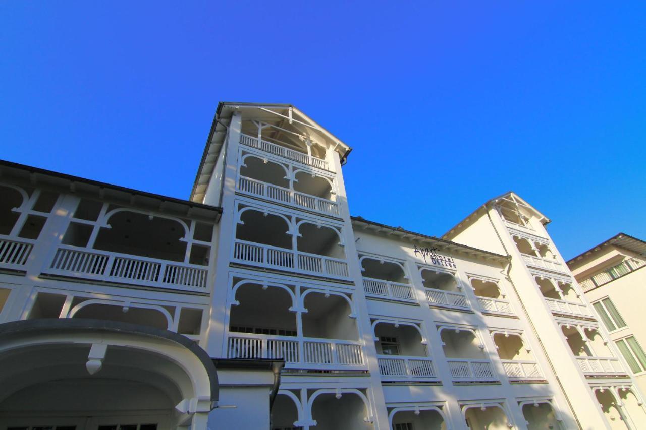 Aparthotel Ostsee Fewo 26 Balkon, Meerblick, Strand Binz Kültér fotó